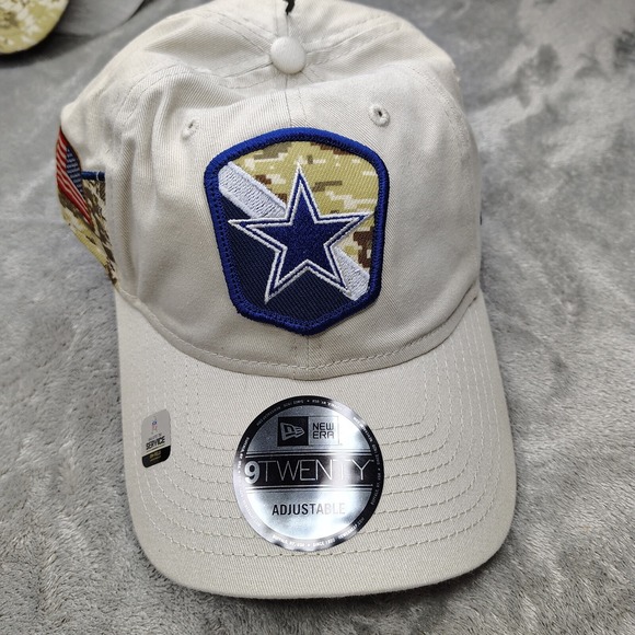 New Era Dallas Cowboys NFL 2023 Salute to Service 9Twenty Adjustable‎ Cap Hat - Picture 3 of 10